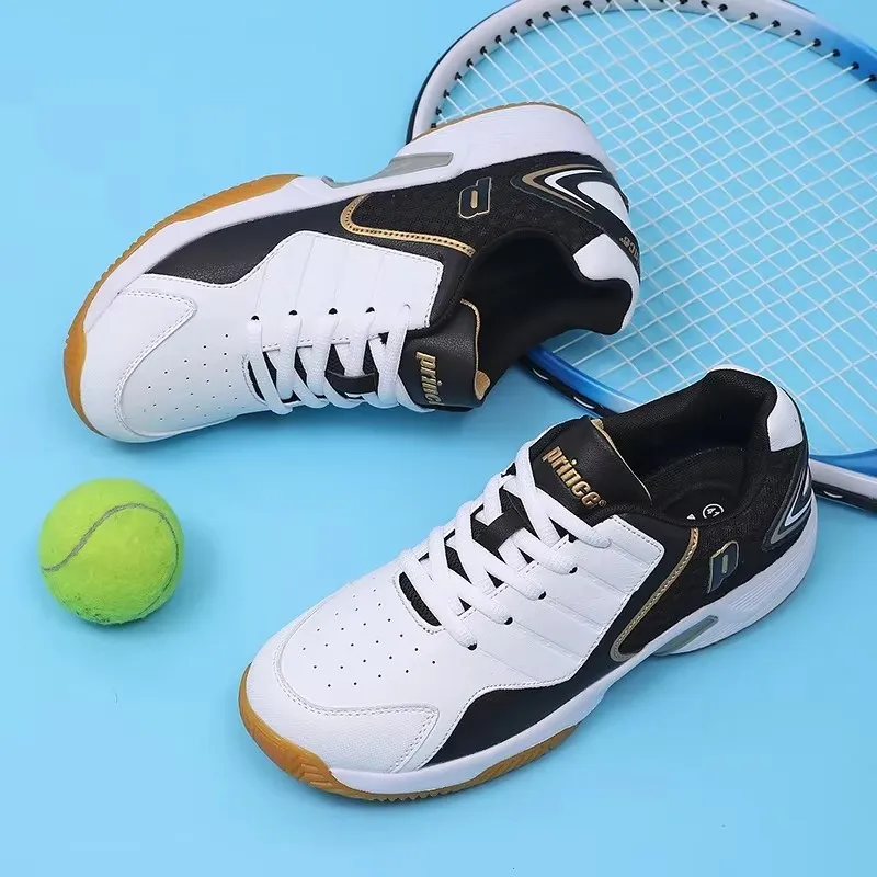 Badminton Vs Tennis - Professional Men Women Leather Badminton shoes