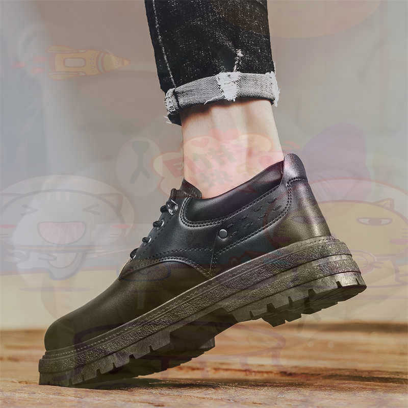 Badminton Vietnam - Dark Natural Leather Fashion Trainers Tennis
