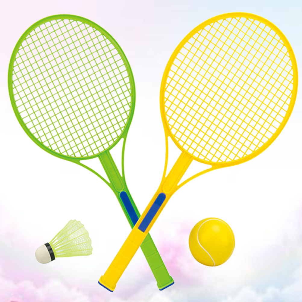Badminton Fun Game - 1Set Badminton Racket Children Outdoor Sports