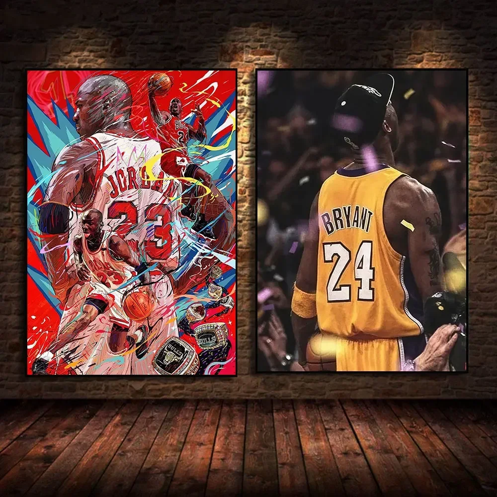 Basketball Legends Canvas Art  - đánh giá và giá Badminton Zone