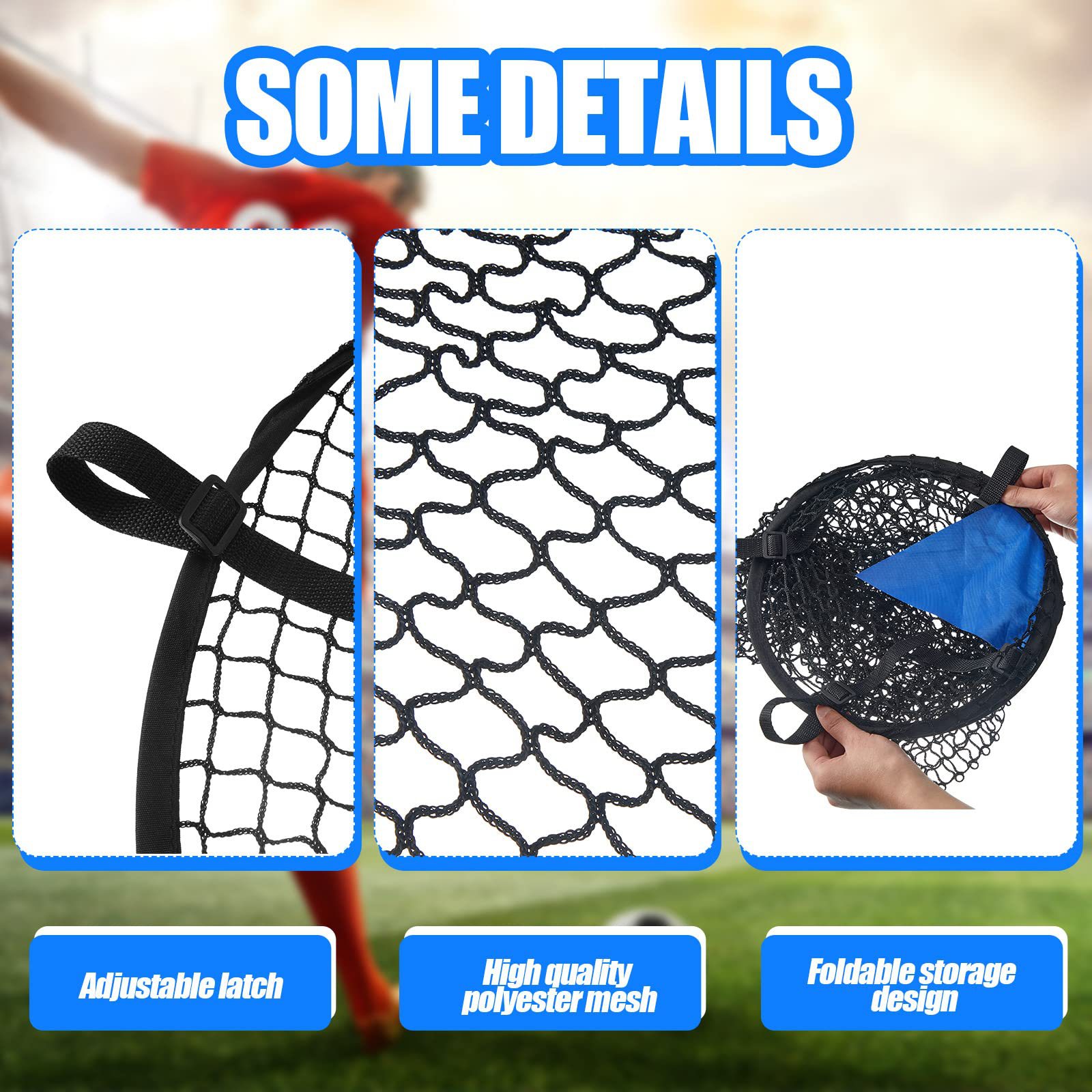 Portable Mini Foldable Footbal - đánh giá và giá Training Net Mini