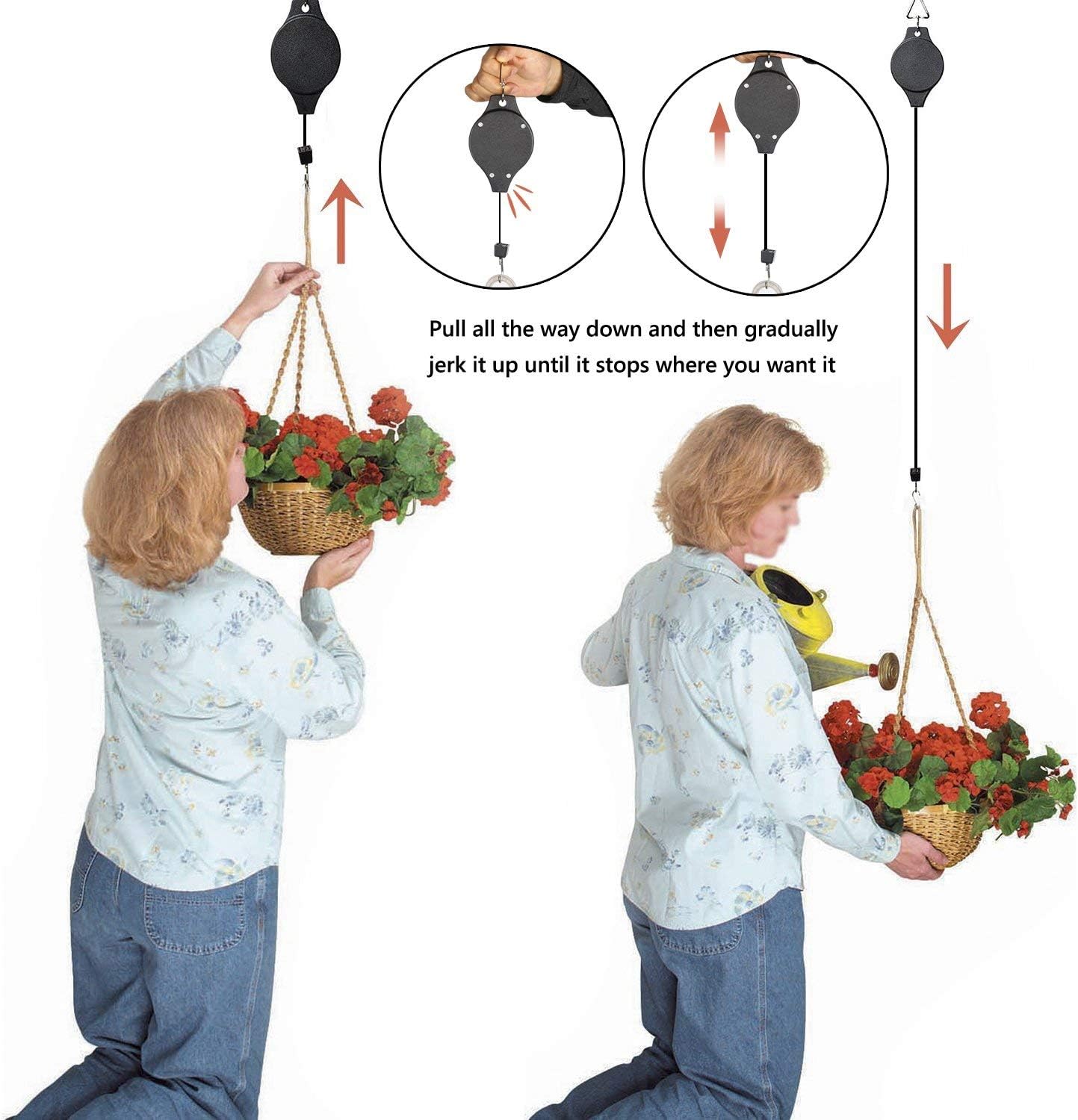 Retractable Plant Pulley Hangi - đánh giá và giá String Tension Clip