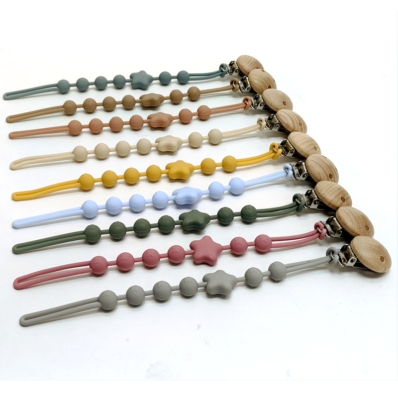 1/18pcs Teether Chain Baby Sil - đánh giá và giá String Tension Clip