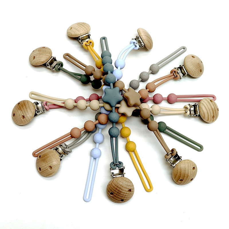 1/18pcs Teether Chain Baby Sil - đánh giá và giá String Tension Clip
