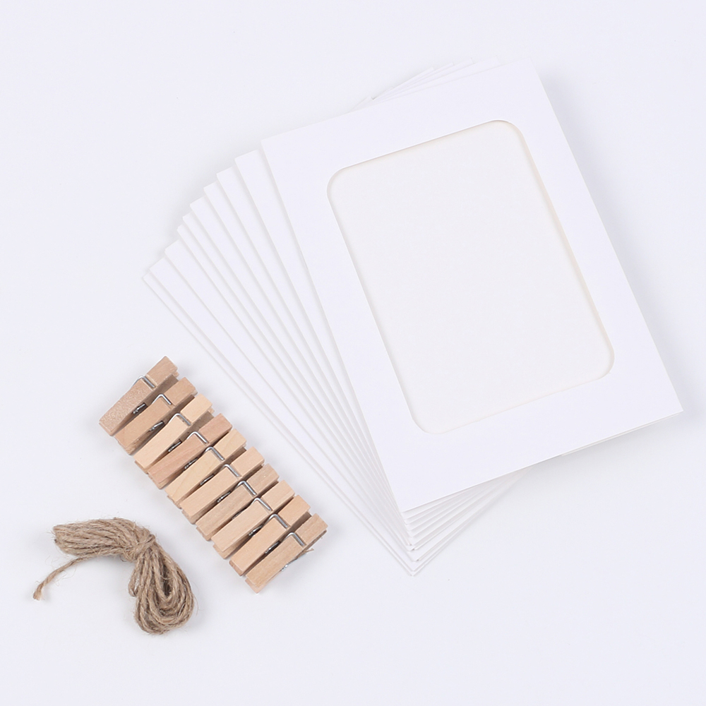 10Pcs Paper Photo Frame Set Wi - đánh giá và giá String Tension Clip