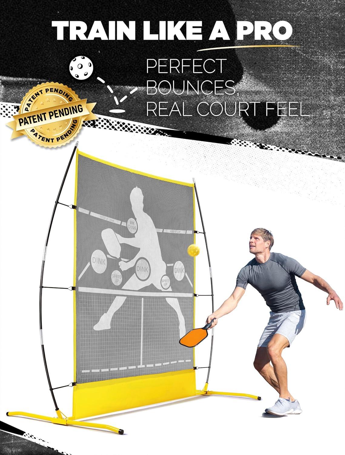 Pickle Ball Rebounder Training - đánh giá và giá Training Net Mini