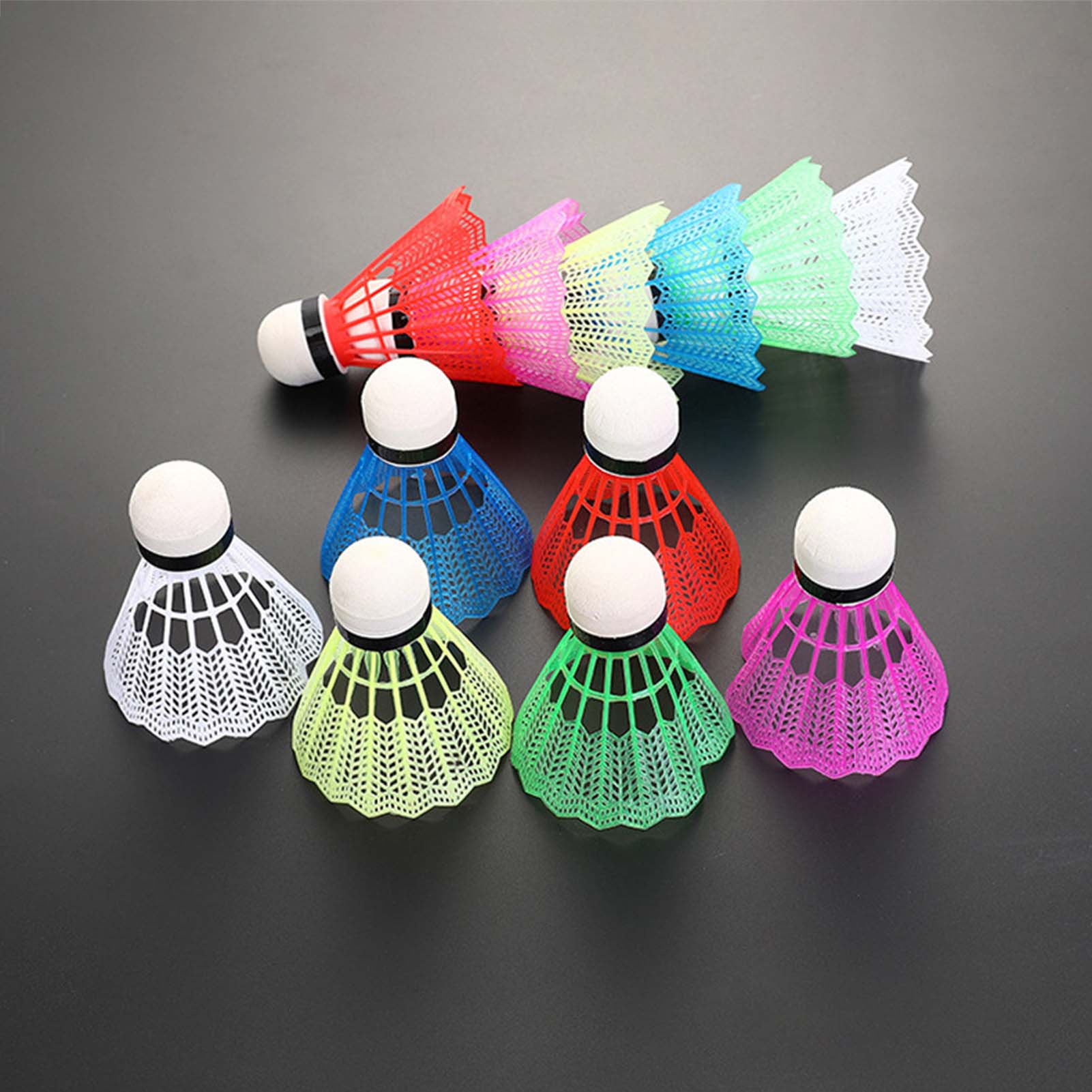 12pcs White Badminton Shuttlec - đánh giá và giá Badminton Fun Game