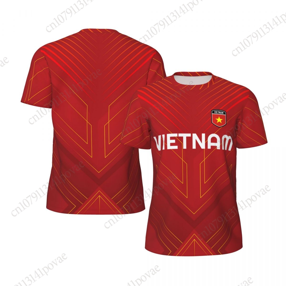 VIETNAM Flag T-shirts Men Wome - đánh giá và giá Badminton Vietnam