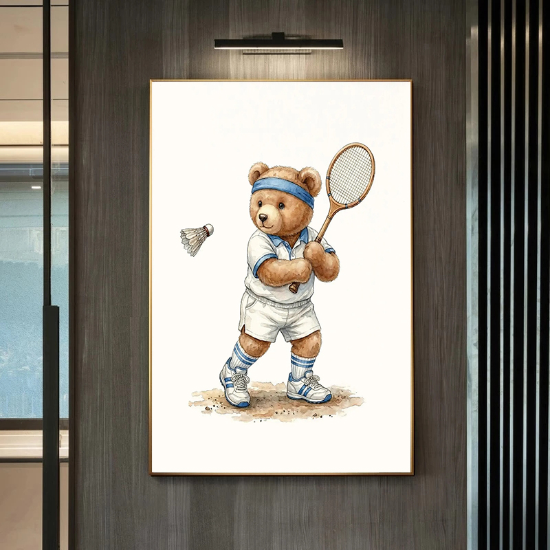 Cute Teddy Bear Sports Nursery - đánh giá và giá Badminton Zone