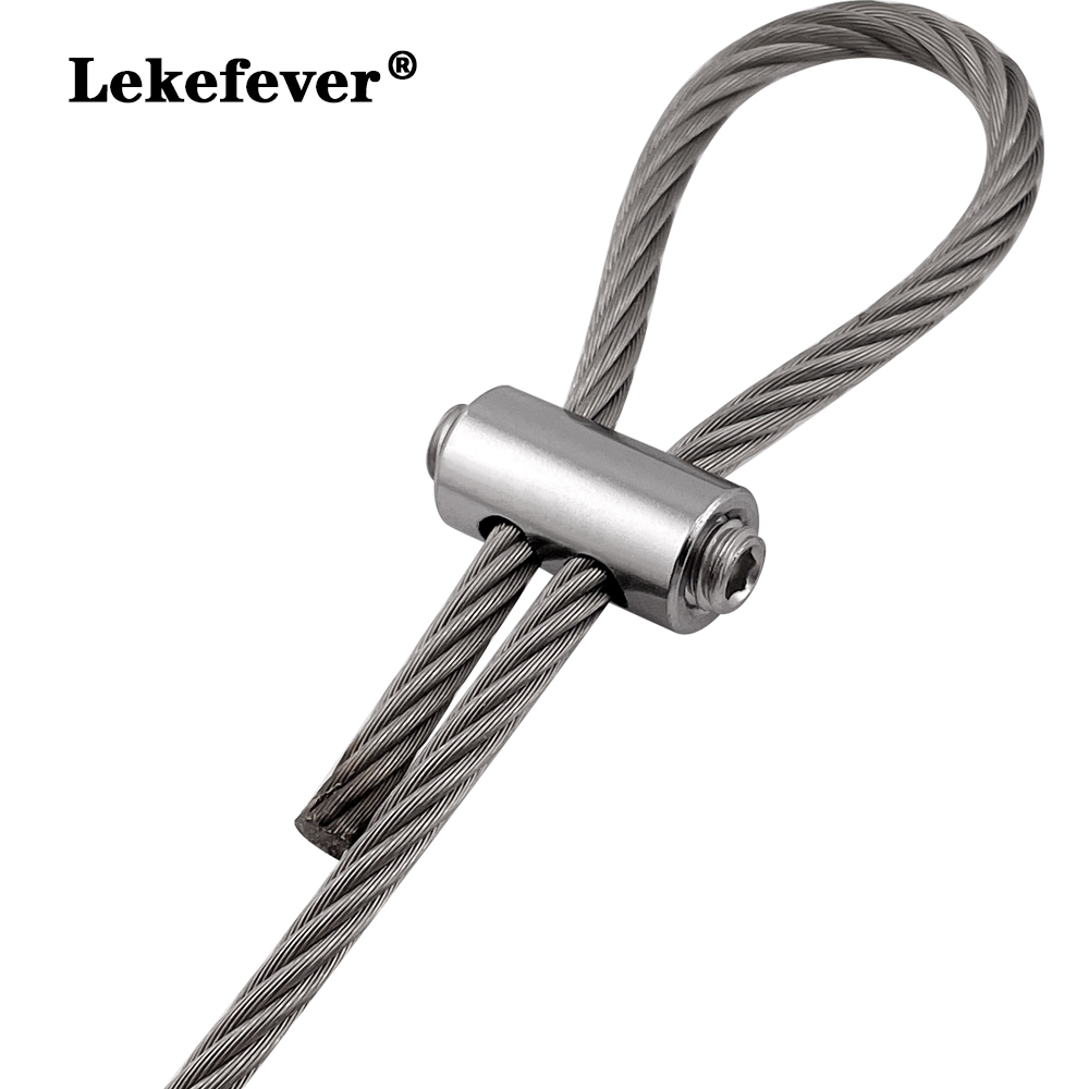 10pcs 2/3mm Wire Rope Clamp St - đánh giá và giá String Tension Clip