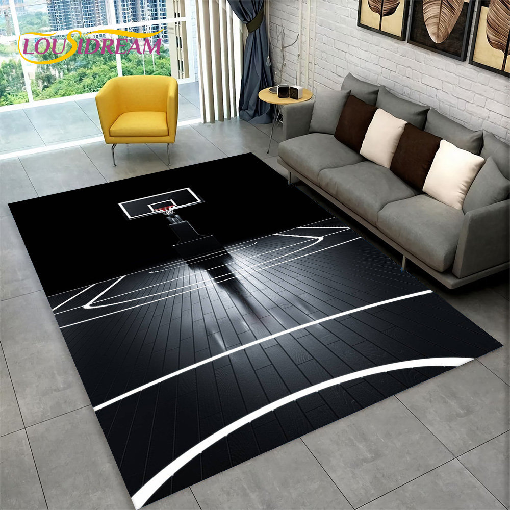 3D Basketball Cour Cartoon Are - đánh giá và giá Badminton Zone