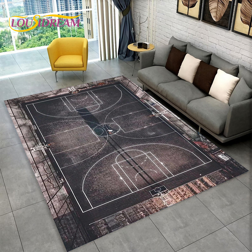 3D Basketball Cour Cartoon Are - đánh giá và giá Badminton Zone