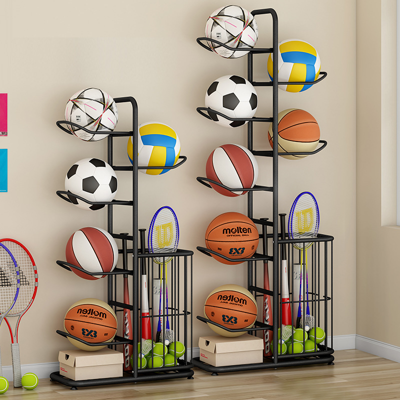 Sports Ball Storage Rack Baske - đánh giá và giá Badminton Zone