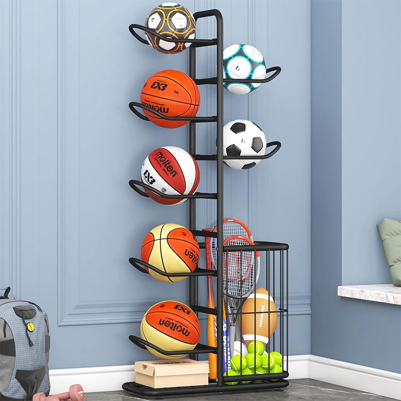 Sports Ball Storage Rack Baske - đánh giá và giá Badminton Zone