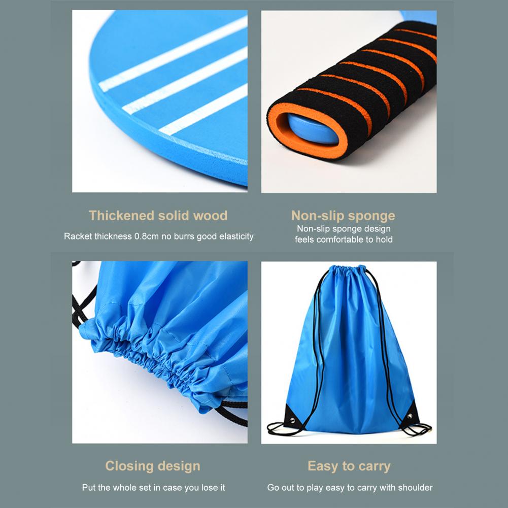 Anti-slip Foam Handle Beach Ba - đánh giá và giá Badminton Fun Game