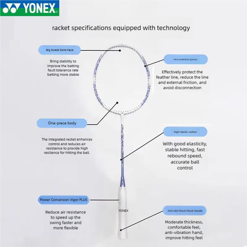 Yonex/Yonex Arc8Cr Series Full - đánh giá và giá Yonex Racket Carbon